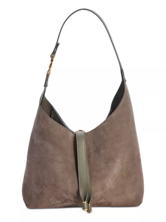 Chloe Handbags - LIKE NEW Chloé Marcie Suede Hobo Bag in flannel grey